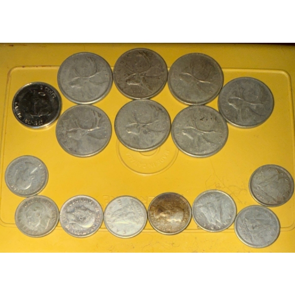 Silver Coin Collection - Pre 1966 Quartrers & Dimes 