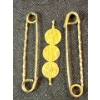 Image 2 : Silver Gilt Brooch & Kilt Pins