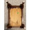 Image 3 : Vintage Needlepoint Foot Stool = Floral Embroidery 16L