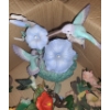 Image 3 : Resin Rabbits and Hummingbirds Decor- Tallest Hummingbirds: 7 W, 9 T