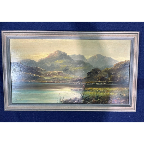 A. Melville Original Landscape 18Wx10H