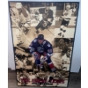 Image 1 : 1996 "The Great Years" Wall Hanging Mini Poster w/ Wayne Gretzky  27"w 35" tall