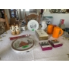 Image 1 : Assorted Kitchen Decor, Napkins, Utensils, S&P Shakers and more