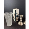 Image 3 : Crystal Vases, B&G Denmark Vase, Candle Holders and More 