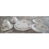Image 2 : Royal Albert Bone China England  "Tranquility" 12 person Setting + matching serving platters