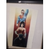 Image 8 : Selection of Comics, Metal Batman No.1 Sign 7.5 x 11, Framed: Art 23 X 19 and Prints 20.5 x 16.5