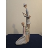 Image 4 : LLADRO Violinist & Girl Porcelain Figure #1039 -  7W, 6D, 16T 
