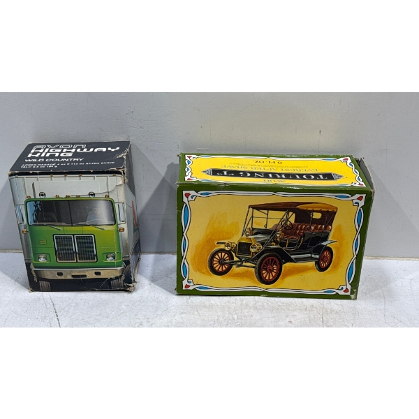 Avon Vintage Car Shaped Bottles