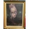 Image 1 : The Man With The Golden Helmet - Rembrant Circle Print 19Wx25H