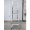Image 2 : Aluminum Step Ladder, 6-Step Folding Model