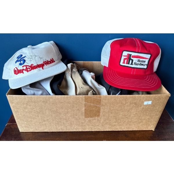 Trucker's Trademark - Vintage Sport Caps Trucker Hats & Promotional Wear - 12+ Pieces 