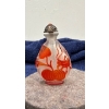 Image 1 : Red Fruit and Bull Snuff Bottle with Spoon 3H