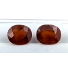 Image 1 : 10.26 ct Certified Red Garnet gemstone Pair ($9,747 Appraisal)