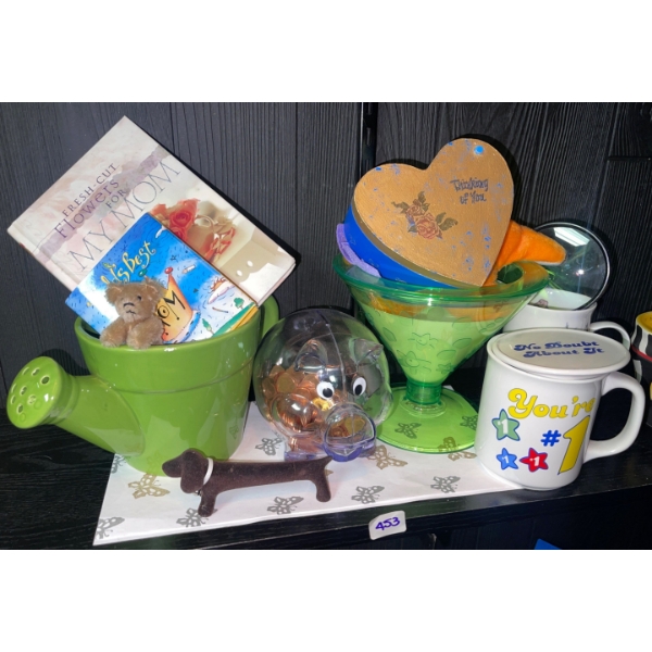 Green Thumb Goodies - Watering Canister Planter Garden Decor & More