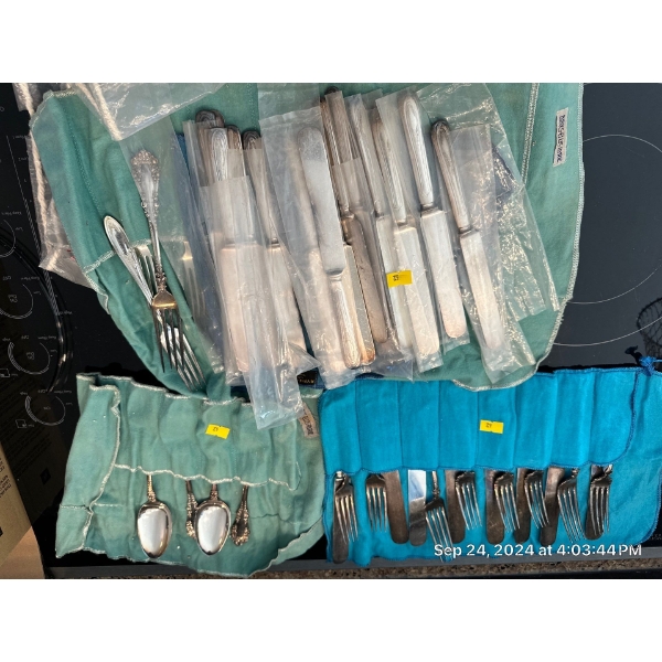 Rogers&Bros Silver Plated Cutlery Collection