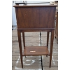 Image 5 : Wooden Cabinet with Double Doors and Shelf, 37 Inches Tall