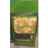 Image 3 : Metal Children's Folding Table and 4 Chairs. Table 36 w 24 d 21 h.  Chairs 15 w 14 d 26 h