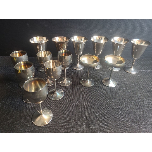 Assorted Metalware Barware