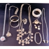 Image 1 : Costume Jewelry Featuring Necklaces, Bracelets, and Pins
