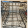 Image 1 : Large Petmate Metal Dog/Cat Kennel or Carrier  28"w x 43"d x 40" tall w/ leash