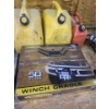 Image 2 : Utility Table w/ Winch, Heaters, Shrinkfast Gun, Shop Vac and More! (8)