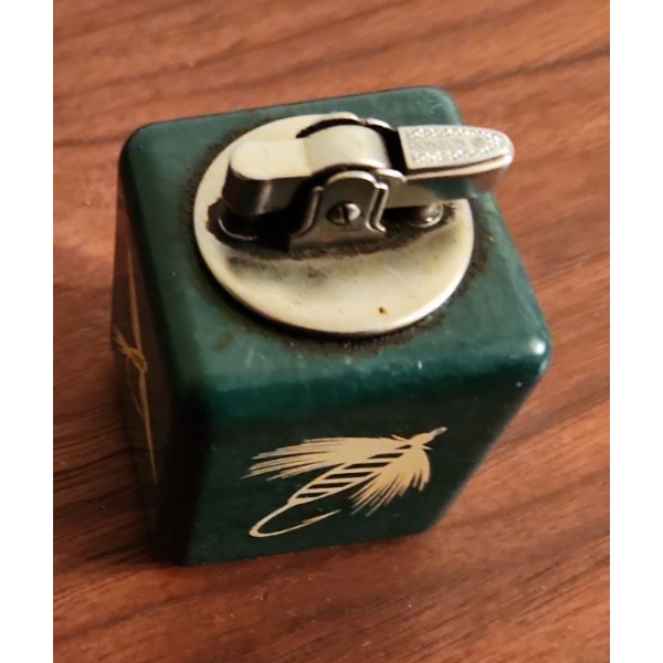 Ronson SociaLite Fly Fishing Design Table Lighter