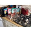 Image 1 : Assorted Kitchen Items & Cook Books  Cutlery Set Included  Cuisinart Knife Set, Company's Coming Boo