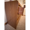 Image 2 : Stone Oak Solid Wood Night Stand w/ Alarm Clock & More 20x16x21