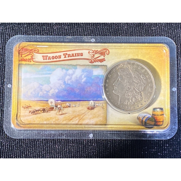 Wagon Trains 1921 American Dollar Coin