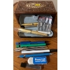 Image 3 : Junk Drawer Gems - Souvenir Key Chains Fountain Pens Hand Carved Jewelery Box & More 
