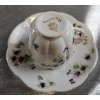Image 7 : Hammersley Tea Cups And Saucers In The "Victorian Violets", Crystal Decanter 9''INCHES H , And More