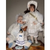 Image 1 : Collection Of Vintage Dolls At Different Life Stages 10T
