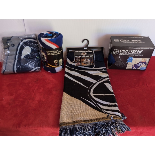 Oilers Blankets