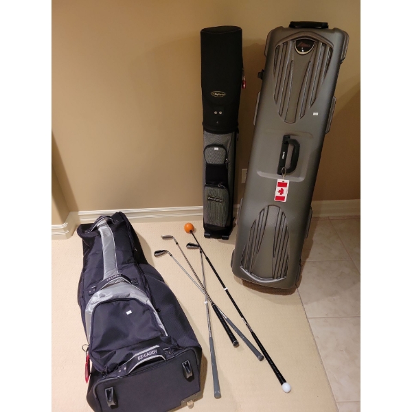 Golf Collection - Callaway Xhot & Mack Daddy 2 By Roger Clevland w/ Travel Bags