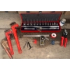 Image 1 : Plumbing Essentials - Pipe Wrenchs Pipe Cutters Socket Set Tin Snips Teflon Tape Pex Seal & More