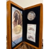 2005 $5 Canadian Wildlife: Atlantic Walrus and Calf - Pure Silver Coin and Stamp Set