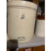Image 2 :  collection of whiskey, jugs and a number five imperial
Medelta crock made in Alberta