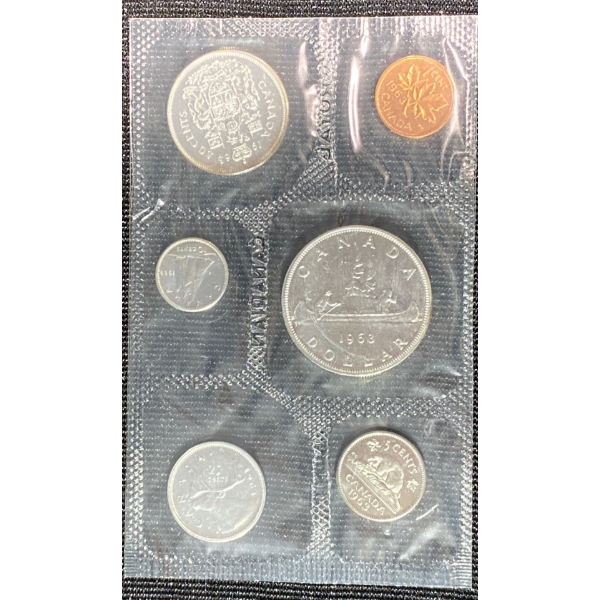 1963 Royal Canadian Mint Uncirculated Proof-Like Set