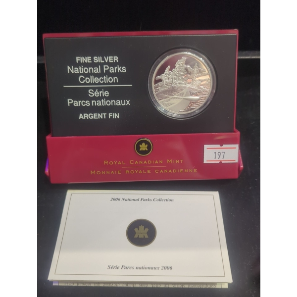 RCM 2006 Georgian Bay Islands National Park of Canada Silver 99.99 Coin 31.39g