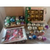 Image 10 : Vintage Christmas Lot, Features Collectable Glass Made in USA, Germany, Poland Christmas Bulbs