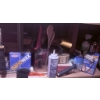 Image 2 : Painting and Sanding Supplies, Including Brushes, Sandpaper, and Rollers