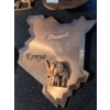 Image 5 : Kenya Plate and Clock Decor- Largest Clock: 16 X 18
