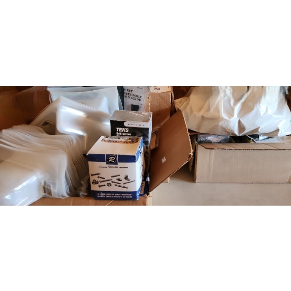 Assorted Home Improvement Hardware as Shown 