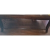 Image 4 : Slim 2 Shelf Stand 34 W, 8 D, 20 T and Coffee Table w/ Lower Shelf 43 W, 27 D, 19 T 