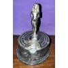Image 4 : Vintage Art Deco Silent Flame Table Lighters by Parker- Fan Dancer or Sally Rand  7"tall