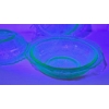 Image 3 : Uranium Glass Cherry Blossom Tableware Set