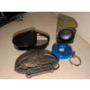 Image 3 : Glove Box Goodies - New Genuine Leather Samsonite Wallet Rodeo Belt Buckle Magnification Device 