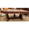 Image 1 : Solid Wood Dining Table by McLagan Furniture Co. with Extensions and Attachments