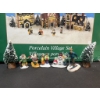 Image 17 : Porcelain Village Set and Trim Shoppe Santa Christmas Decor Group