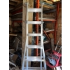 Image 2 :  Industrial scaffolding, several pieces length unknown also included is a Mastercraft extendable lad